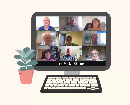 image visioconférence CA 6 juin