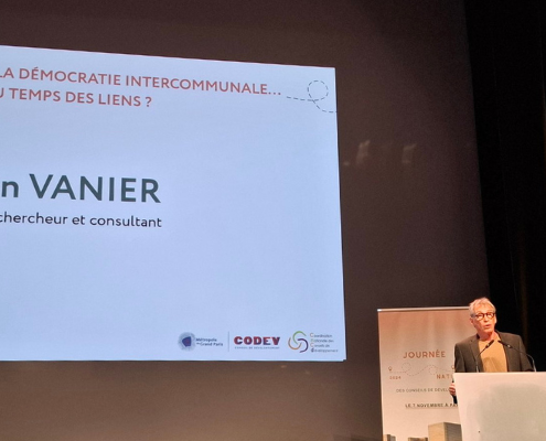 Intervention de Martin Vanier
