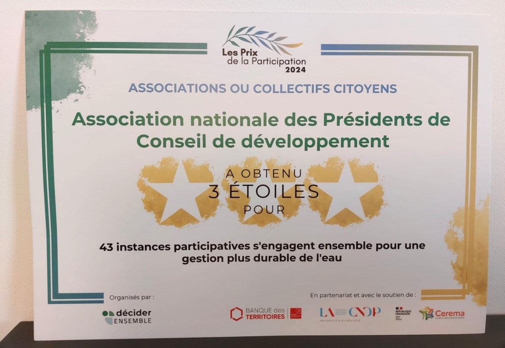 diplome prix de la participation 2024