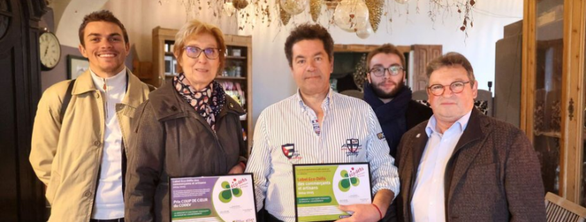 image des gagnants de l'éco défi de Valenciennes Métropole