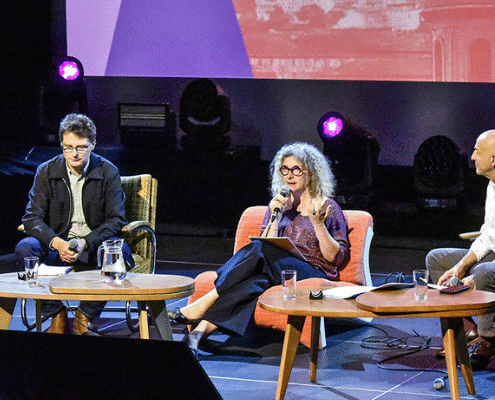 Table-ronde organisée avec Laurence Barthe, Xavier Desjardins et Alain Faure en modération