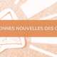 bannière - bonnes nouvelles