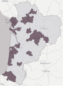 carte codev membres - nouvelle aquitaine - juin 2026
