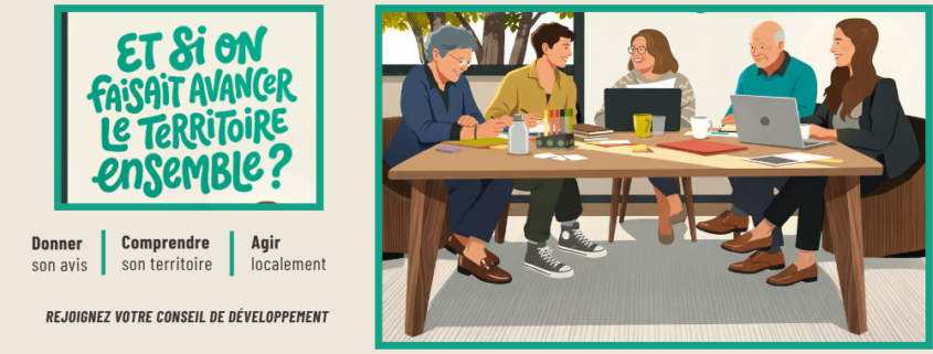 affiche rejoindre un conseil de développement