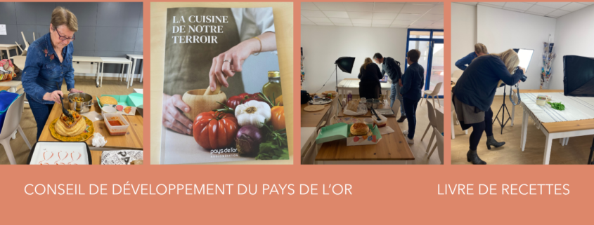 livre recettes - codev pays de l'or