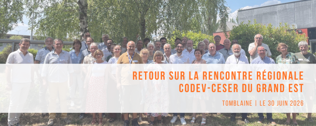 codev ceser grand est - rencontre regionale juin 2026
